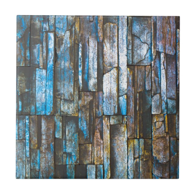 Azulejo De Cerámica Gema-mirada de la pared de ladrillo (Frente)