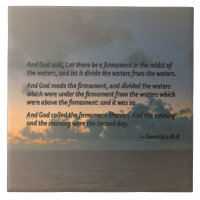 Génesis 1:6-8 ...Que haya un firmamento en la m