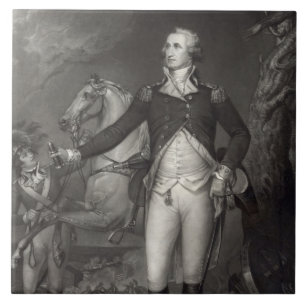 Azulejo De Cerámica George Washington en Trenton