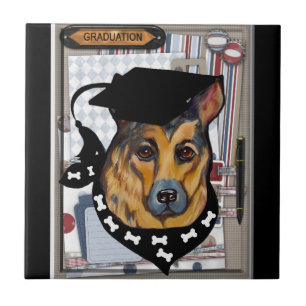 AZULEJO DE CERÁMICA GERMAN SHEPHERD