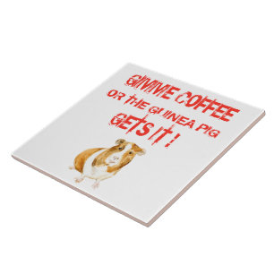 Azulejo De Cerámica ¡Gimme Coffee!