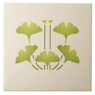 Azulejo De Cerámica "Ginkgo adoptivo " de Helen