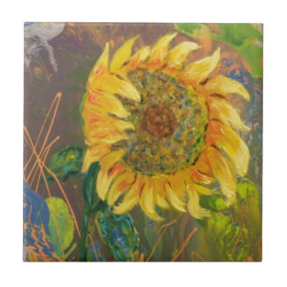 Azulejo De Cerámica girasol