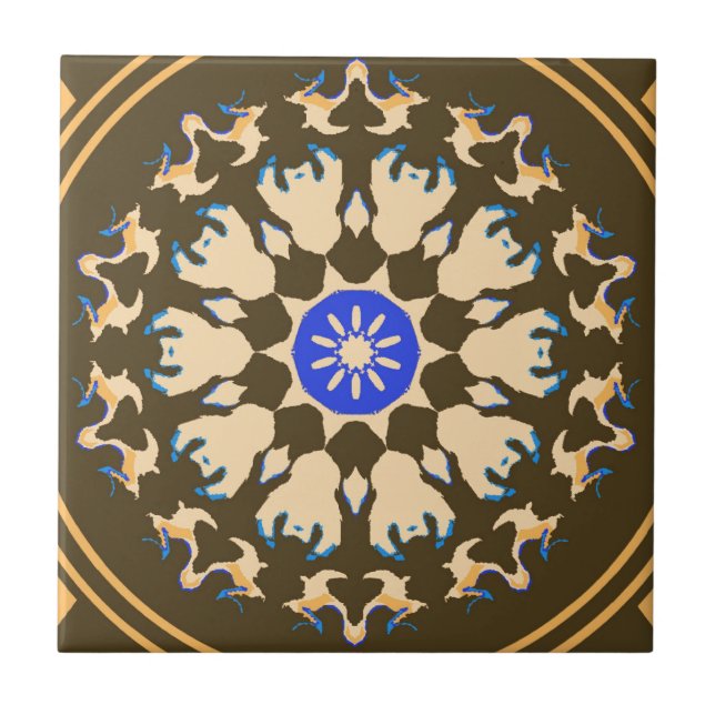 Azulejo De Cerámica Giro (Frente)