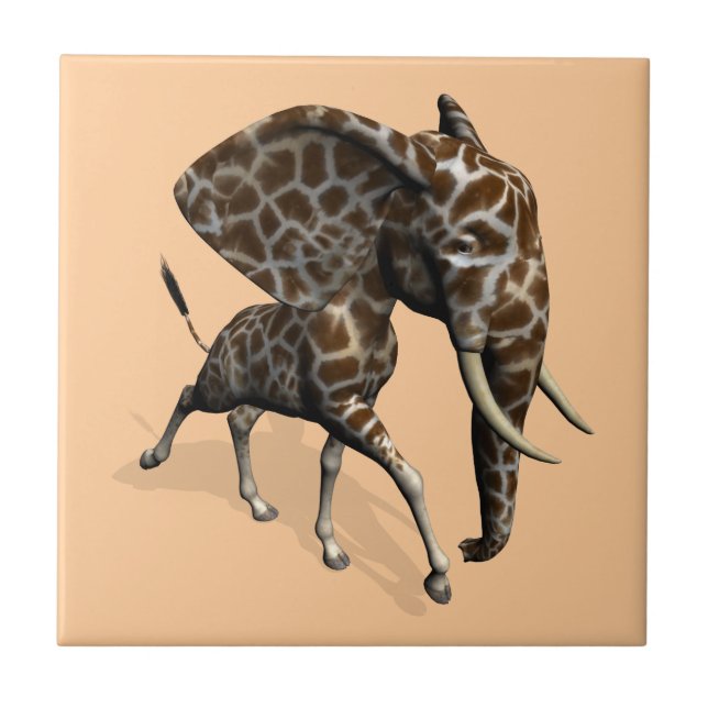 Azulejo De Cerámica Girphant O Eleffe (Frente)