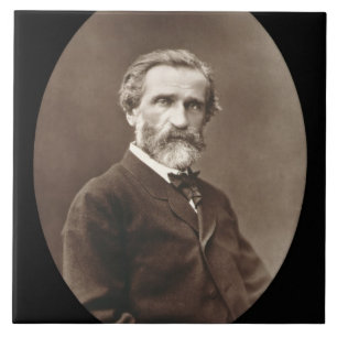 Azulejo De Cerámica Giuseppe Verdi (1813-1901) de 'Galerie Contempor