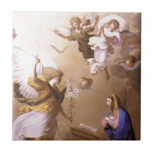 AZULEJO DE CERÁMICA GLORIA A LA ANUNCIACIÓN