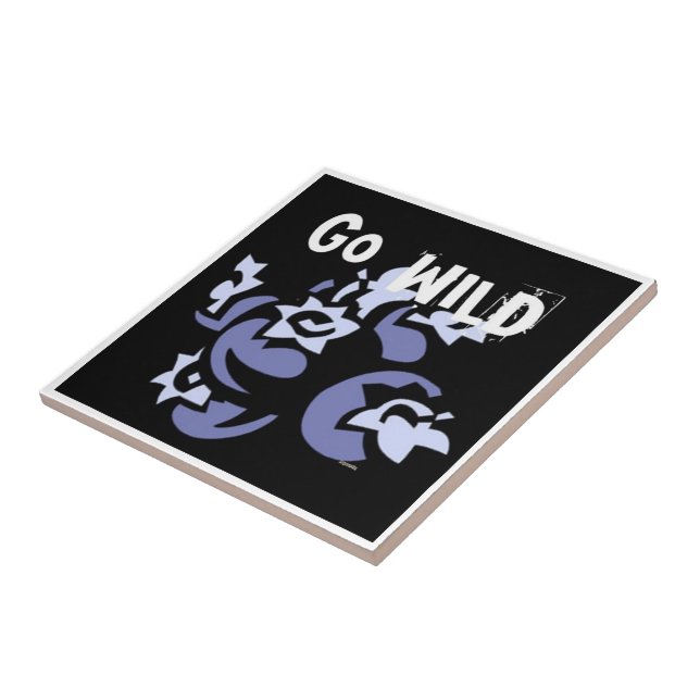 Azulejo De Cerámica Go Wild Tile (Lado)