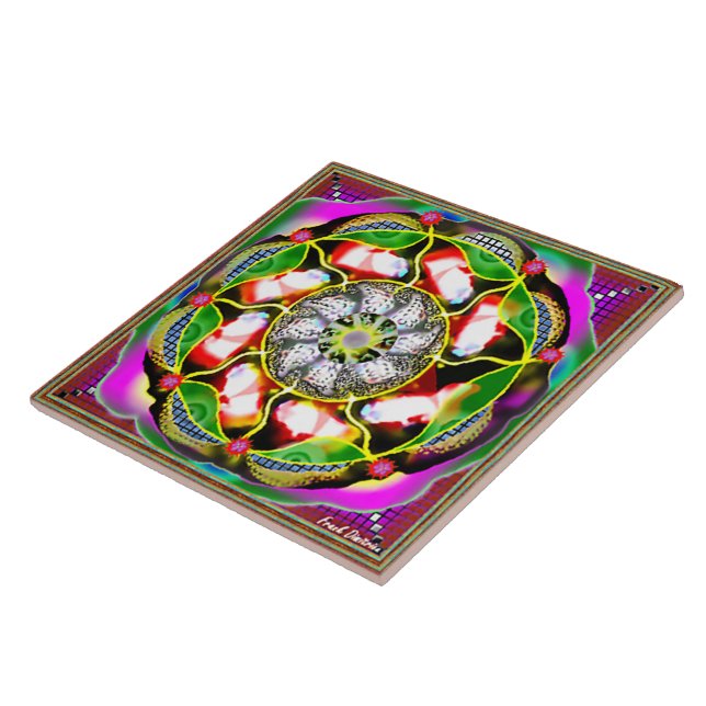 Azulejo De Cerámica Gran mosaico de fotos de cerámica (6" X 6") (Lado)