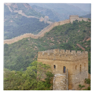 Azulejo De Cerámica Gran Muralla China en Jinshanling, China. 2