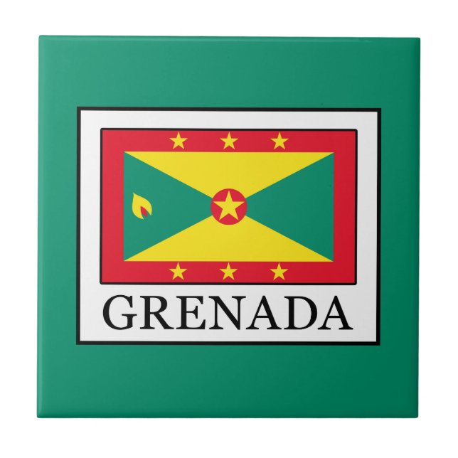 Azulejo De Cerámica Granada (Frente)