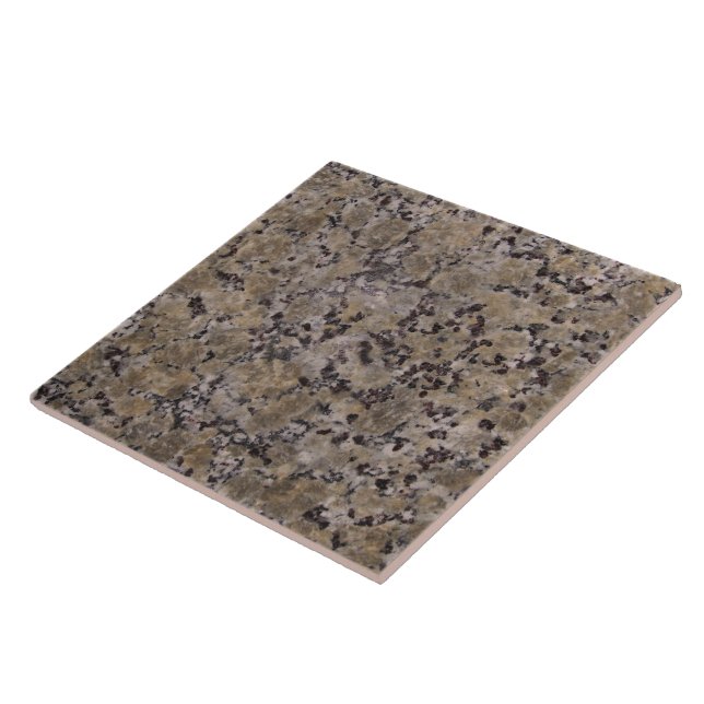 Azulejo De Cerámica Granito negro y tan negro (Lado)