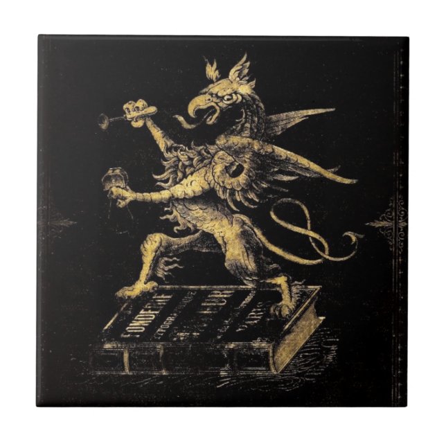 Azulejo De Cerámica Griffin (Frente)