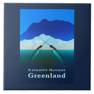 Azulejo De Cerámica Groenlandia - Narwhal
