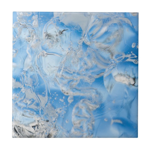 Azulejo De Cerámica Guay Blue Iceberg (Frente)