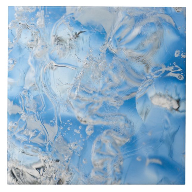 Azulejo De Cerámica Guay Blue Iceberg (Frente)