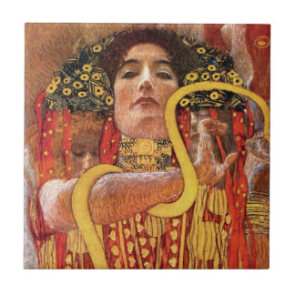 Azulejo De Cerámica Gustav Klimt - Higía Diosa de la Medicina de la Sa