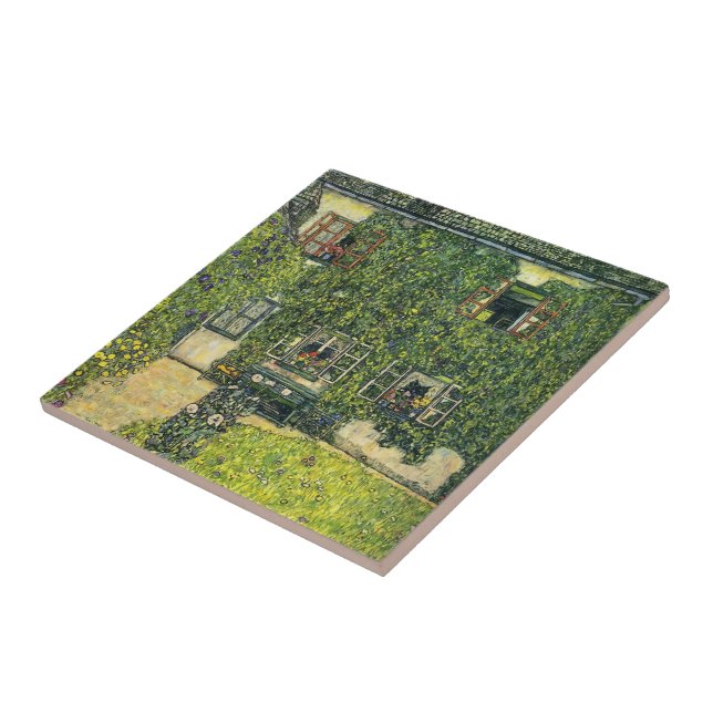 Azulejo De Cerámica Gustavo Klimt- la casa de Guardaboschi (Lado)