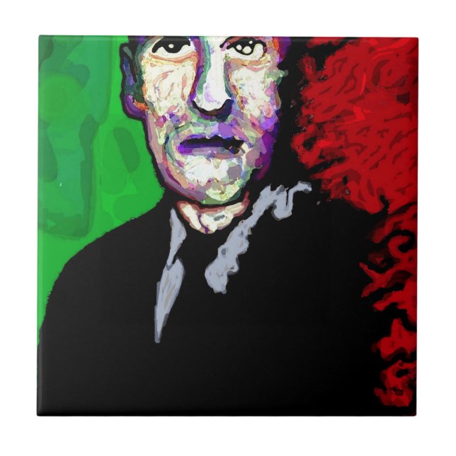 Azulejo De Cerámica H.P.Lovecraft 1939 (Frente)