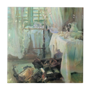 Azulejo De Cerámica Habitación de hotel de John Singer Sargent