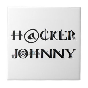 Azulejo De Cerámica hacker johnny