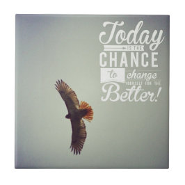 Azulejo De Cerámica Halcón Hoy Puedes Hacer Mejor