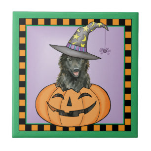 Azulejo De Cerámica Halloween de Sheepdog Belga
