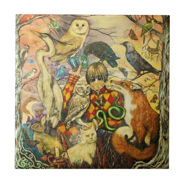 Azulejo De Cerámica harlequin (Frente)