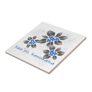 Azulejo De Cerámica Hawaiian Holly Tile Trivets