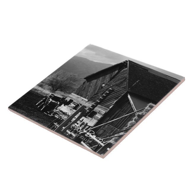 Azulejo De Cerámica Hay Barn (Lado)