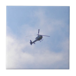 Azulejo De Cerámica Helicóptero Gazelle