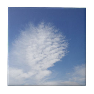 Azulejo De Cerámica Hermosa, gran nube