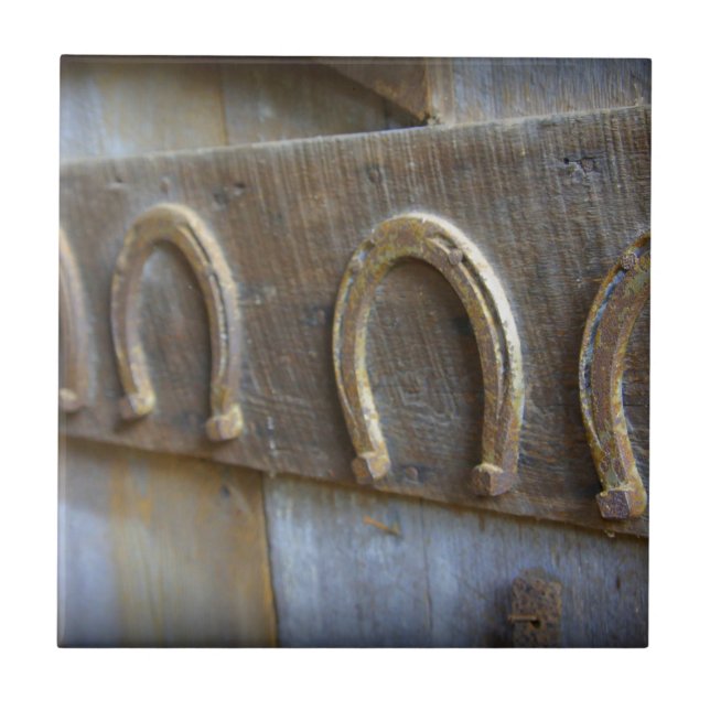 Azulejo De Cerámica Herraduras (Frente)