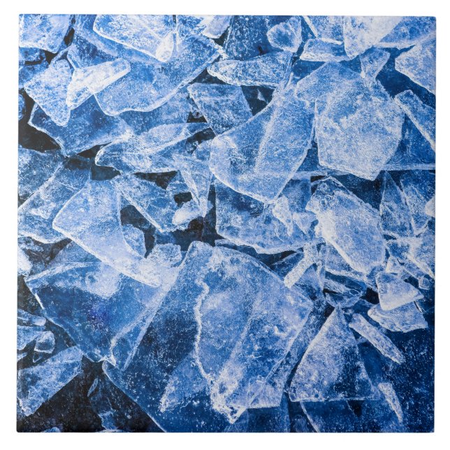 Azulejo De Cerámica Hielo (Frente)