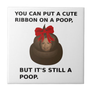 Azulejo De Cerámica Hillary Poop