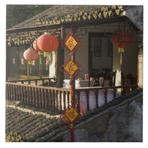 Azulejo De Cerámica Histórico pueblo acuático de Zhouzhuang, Zhouzhu