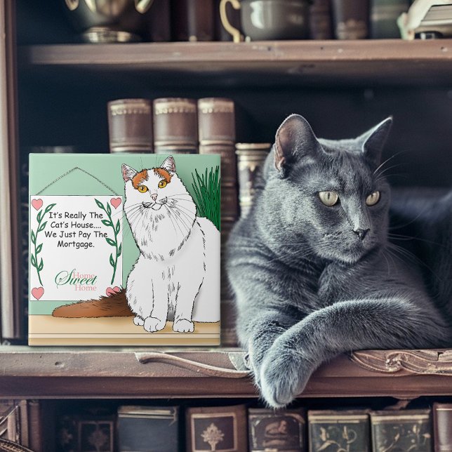 Azulejo De Cerámica Hogar dulce Kitty (Subido por el creador)
