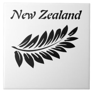 Azulejo De Cerámica Hoja del helecho