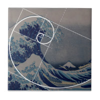Hokusai resuelve Fibonacci, coeficiente de oro