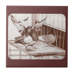 Azulejo De Cerámica Homecoming Homers