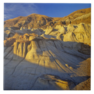 Azulejo De Cerámica Hoodoos en Drumheller Alberta, Canadá