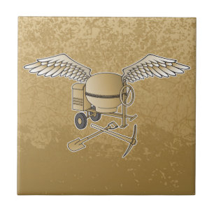 Azulejo De Cerámica Hormigonera beige