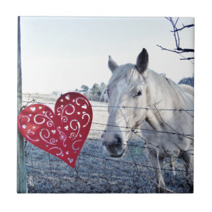 Azulejo De Cerámica HORSE Valentine