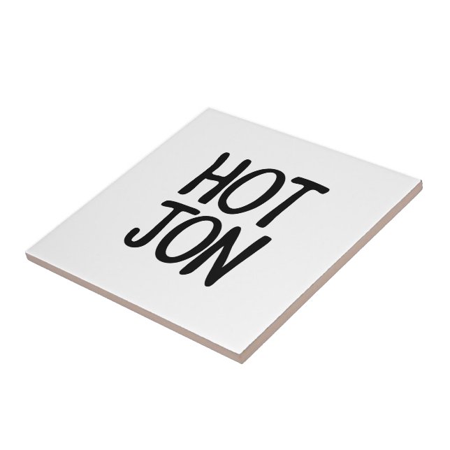 AZULEJO DE CERÁMICA HOT JON (Lado)