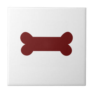 Azulejo De Cerámica hueso para perro