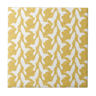 Azulejo De Cerámica Hummingbirds III