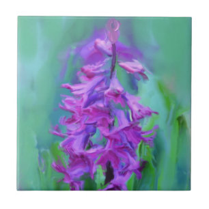 Azulejo De Cerámica Hyacinth Flower