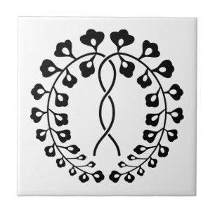 Azulejo De Cerámica Ichijo wisteria