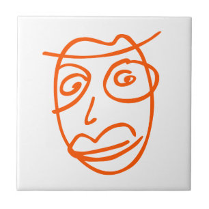 Azulejo De Cerámica ILUSTRACION fresco NAIVE