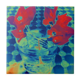 Azulejo De Cerámica imagen de bougainville